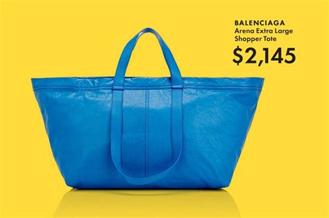 balenciaga ikea clone bag|balenciaga bag blue ikea.